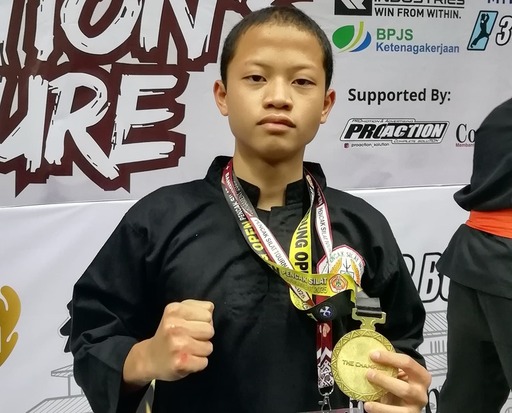 Juara 1 Tadjimalela - Muhammad Rizky Fauzi - Bandung Open Pencak Silat Tournament 2025